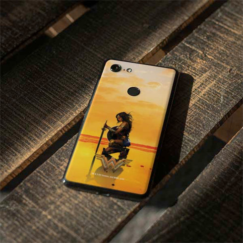 DC Comics Wonder Woman Character Movie Poster Google Pixel 3 XL Skin
